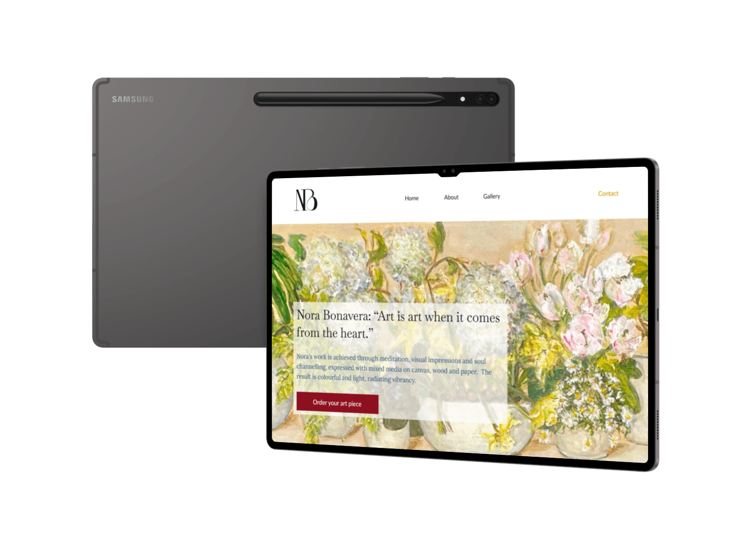 Tablet mockup