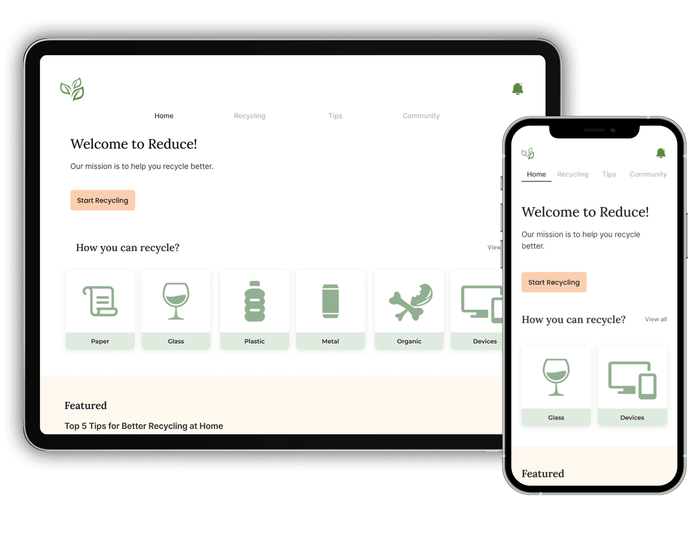 Reduce App Final Design 4